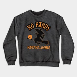 Flying with no hands Crewneck Sweatshirt